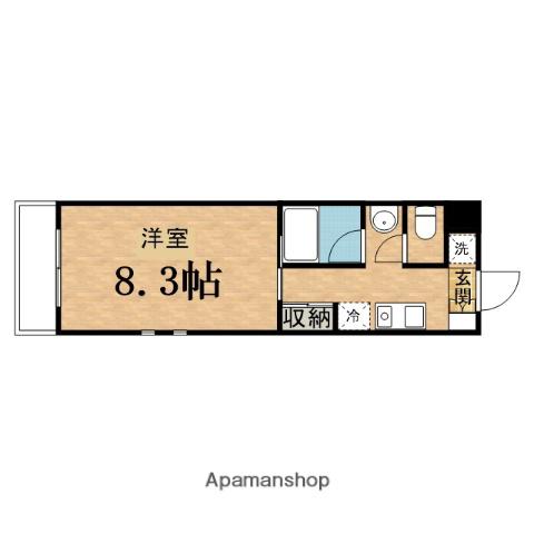 アムール百草園 1階階 間取り