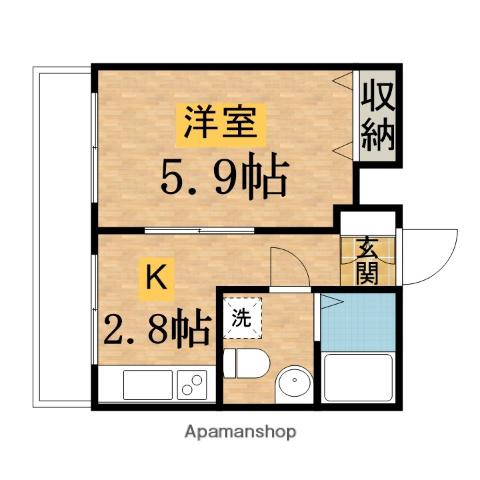 リヴェール永山 2階階 間取り