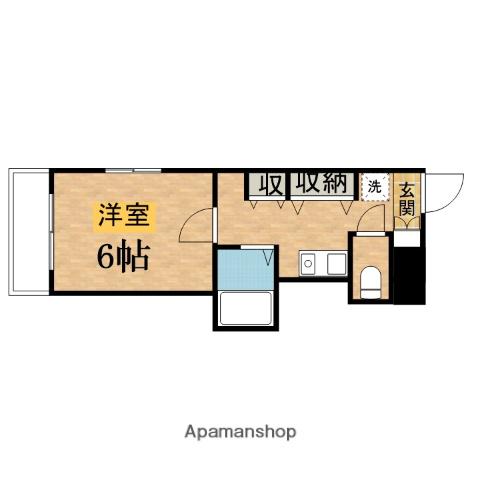 アドニスサザン 1階階 間取り