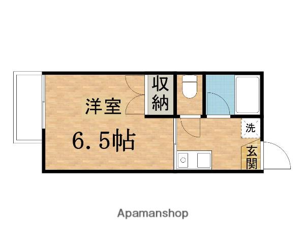 ハイツ向の岡 2階階 間取り