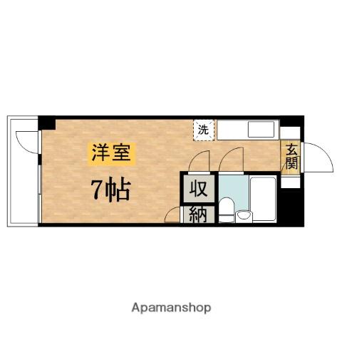 フラット永山 3階階 間取り