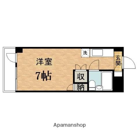 フラット永山 1階階 間取り