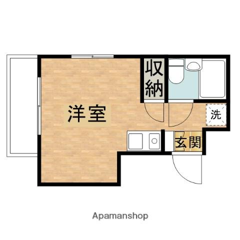 ユーカリハイツ八王子 1階階 間取り