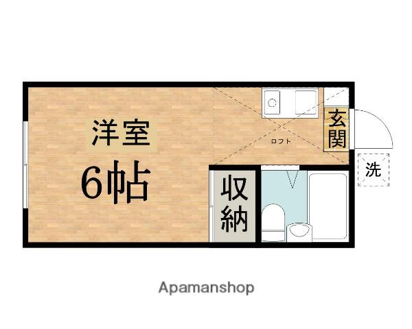 コーポ泉 1階階 間取り