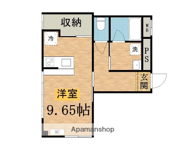青木ビル 2階階 間取り