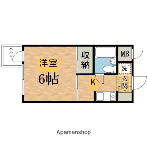 アルファライフ 2階階 間取り
