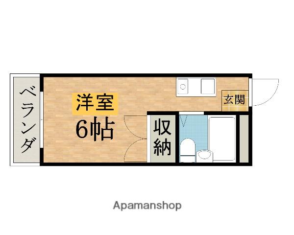 田所コーポ 3階階 間取り