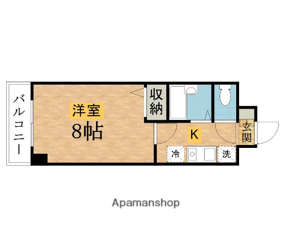 ベラフローラ 6階階 間取り