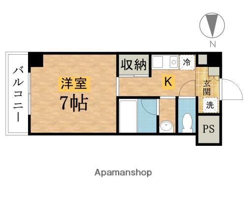 メゾンボヌール 3階階 間取り