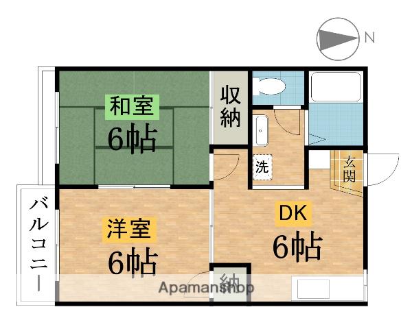 ウインドベル 2階階 間取り