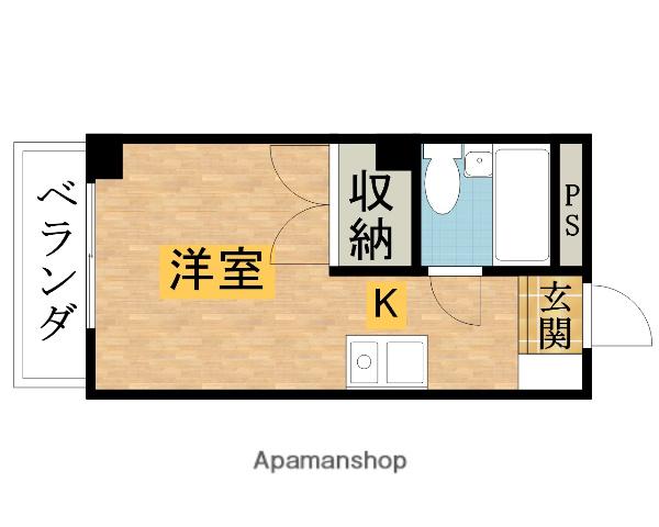 サンアベニューめじろ台 1階階 間取り