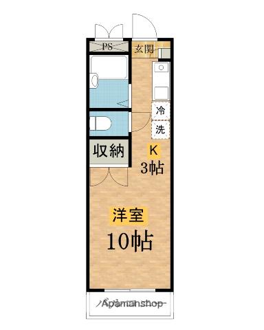 サンユーハイツ 2階階 間取り