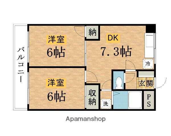 アドバンス132 4階階 間取り