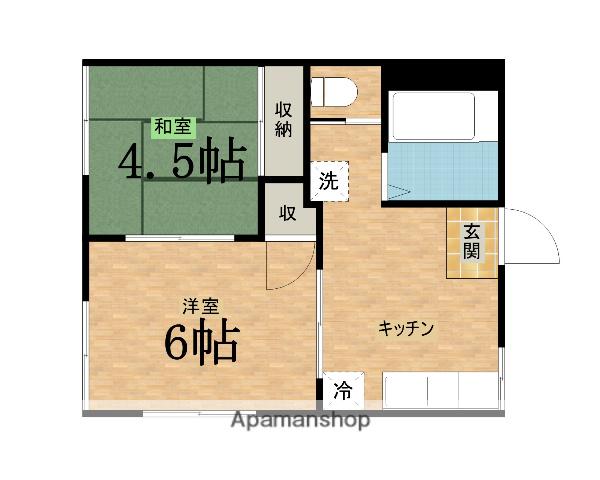 メゾン三愛 1階階 間取り