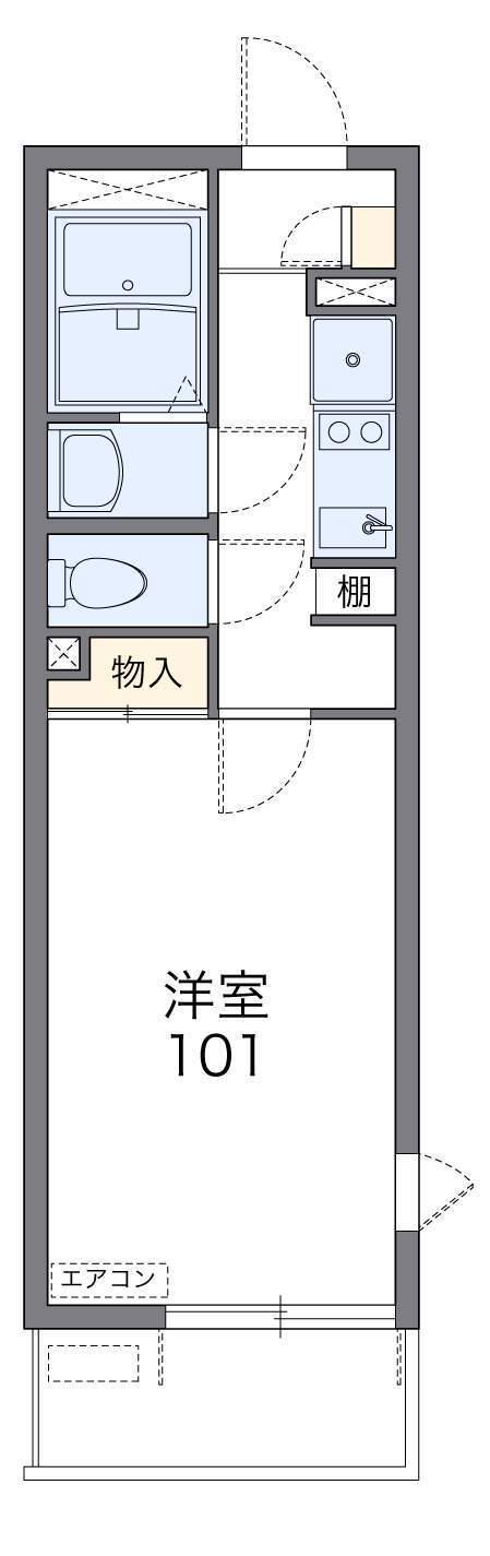 レオネクスト風 4階階 間取り