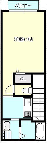 カーサコリーナ 2階階 間取り