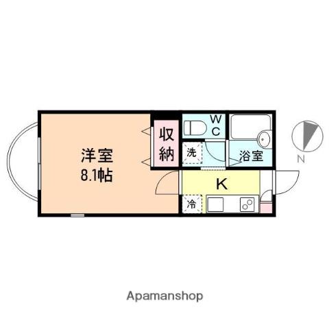 第5グリーンハイツ 2階階 間取り