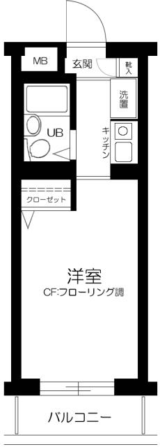 ソアール豊島園 5階階 間取り
