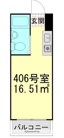 マリオン池袋 4階階 間取り