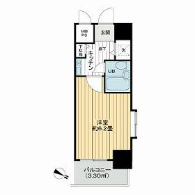 ライオンズプラザ本蓮沼 7階階 間取り