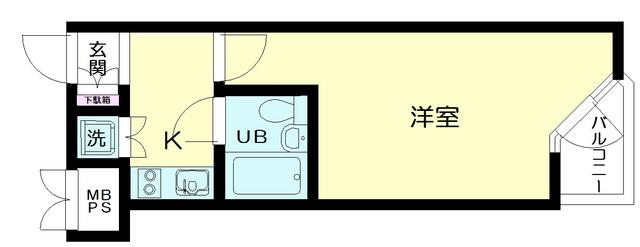 日神パレス永福町 3階階 間取り