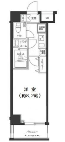 スカイコート中野沼袋 7階階 間取り