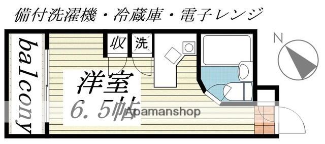 ラ・パルフェ・ド・グリシン 3階階 間取り