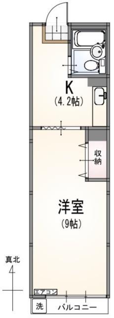中野永谷マンション 11階階 間取り