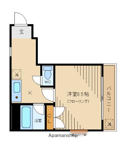 ピアーチェ落合 1階階 間取り