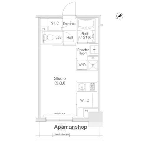 コンフォリア東池袋イースト(ワンルーム/6階)の間取り写真