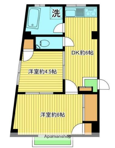 チアフル弥生 4階階 間取り