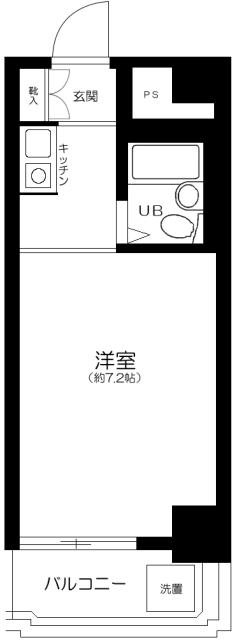 パークハイツ日本橋蛎殻町 9階階 間取り