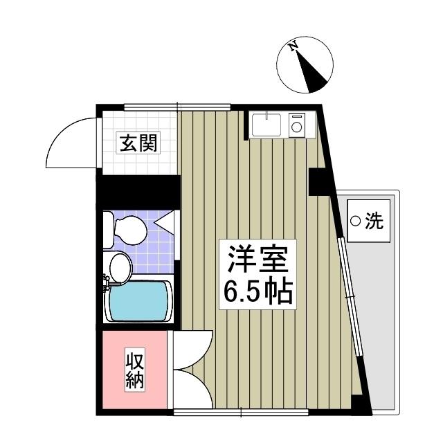 キャビットハウス 3階階 間取り