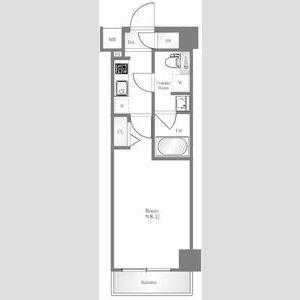 ベルシード池袋本町(1K/4階)の間取り写真