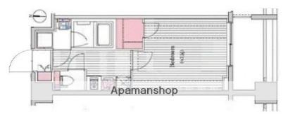 プレール・ドゥーク蔵前(1K/4階)の間取り写真