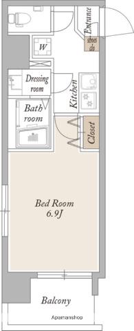 KDXレジデンス秋葉原2(1K/5階)の間取り写真