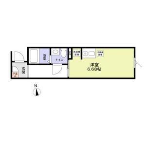 MONOLOGUE(ワンルーム/3階)の間取り写真