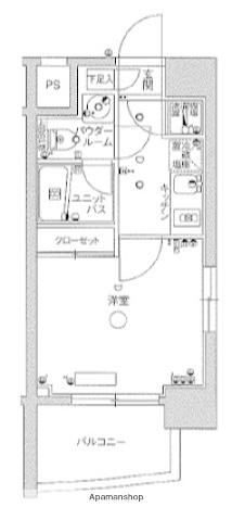 スカイコート池袋西壱番館 8階階 間取り