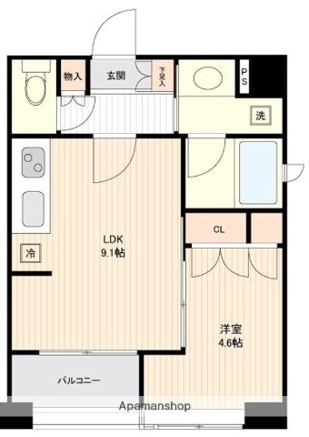 アビテ目白 6階階 間取り