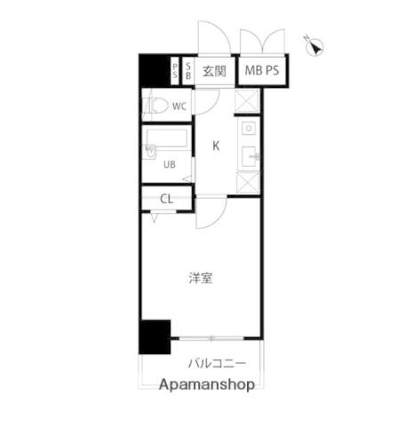 メインステージ巣鴨 7階階 間取り