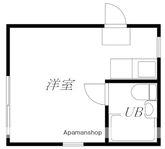 ウィナーズSUZUKI(ワンルーム/4階)の間取り写真