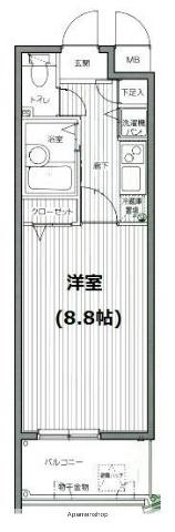 グランドガーラ練馬 10階階 間取り
