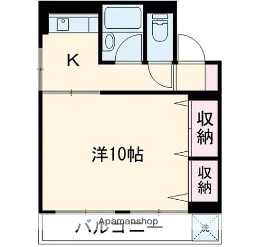 水稲荷マンション 3階階 間取り