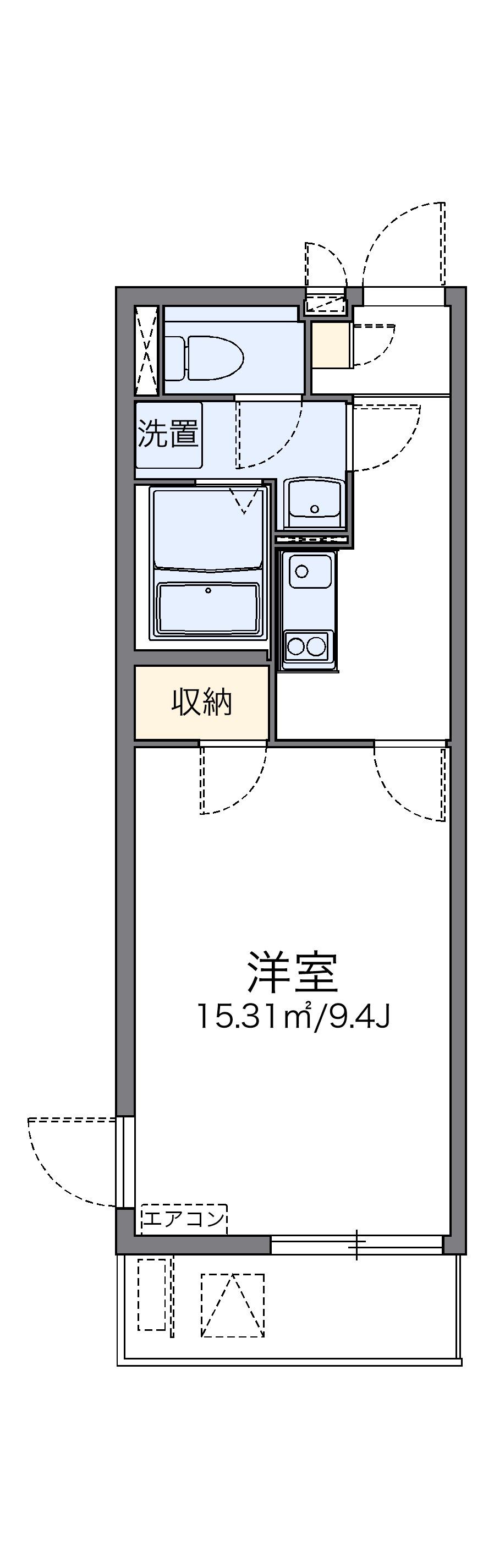 レオネクスト和光南MS 1階階 間取り