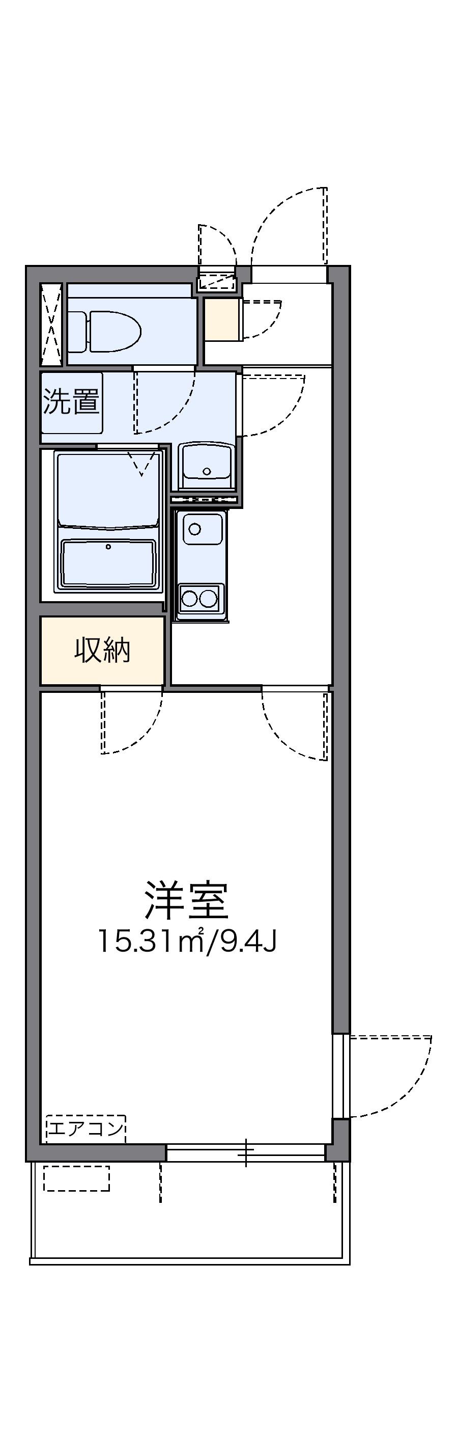レオネクスト和光南MS 4階階 間取り