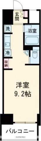 スクエアガーデン池袋 9階階 間取り