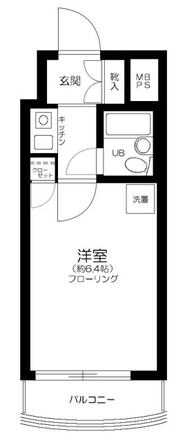 シーアイマンション池袋西 2階階 間取り