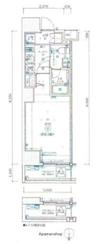 メディフィス大山Ⅱ(1K/7階)の間取り写真