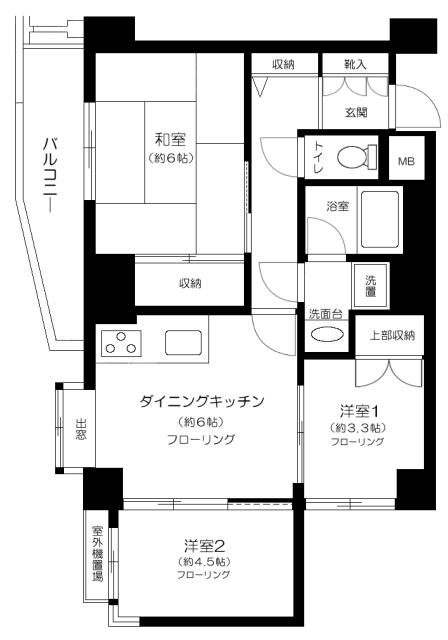 NICアーバンハイム根津公園 5階階 間取り
