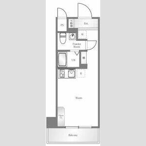 キャッスルマンション笹塚 9階階 間取り
